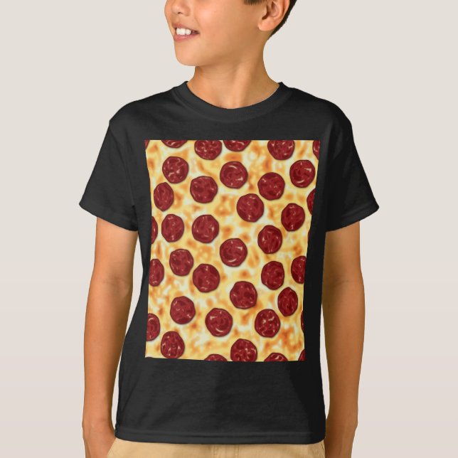 T-shirt Pizza Pepperoni (Frente)