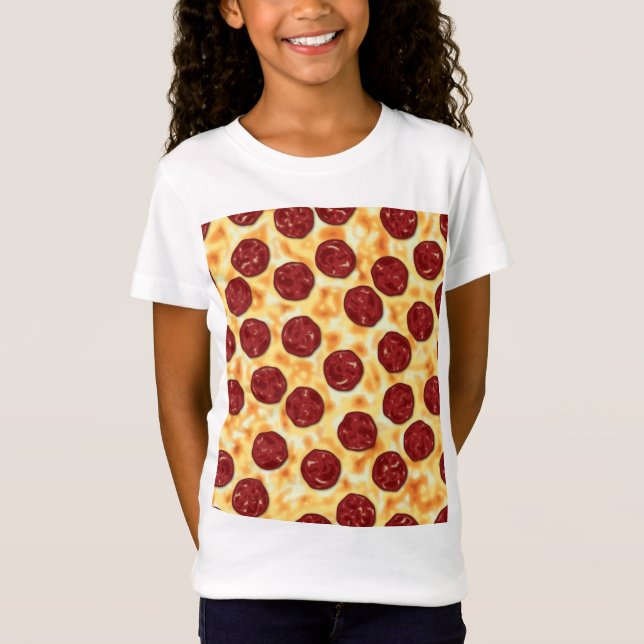 T-shirt Pizza Pepperoni (Frente)