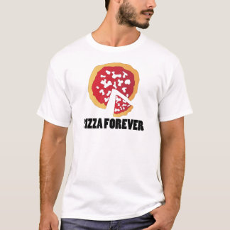 T-shirt PIZZA real PARA SEMPRE