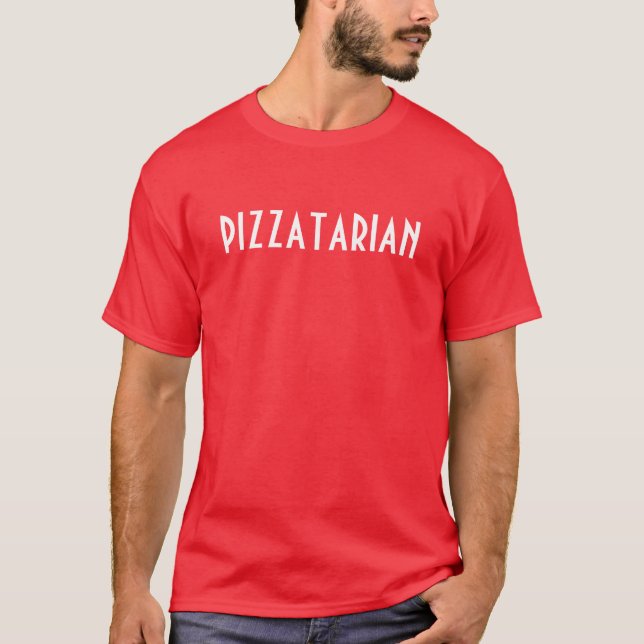 T-shirt Pizzatarian (Frente)