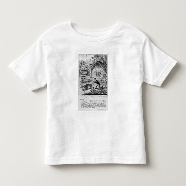 T-shirt Placa 1, 'da vida de William Cobbett (Frente)