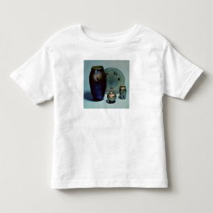 T-shirt Placa e vasos favrile de Tiffany