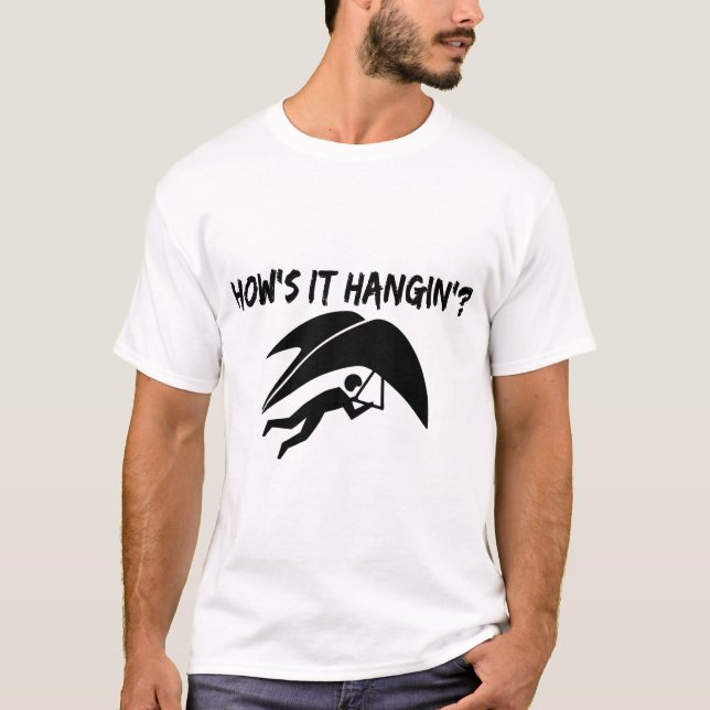 T-shirt Planador de cair Hangin (Frente)
