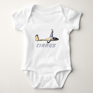 T-shirt Planador do padrão do cirro