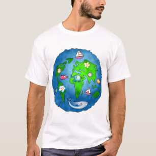 T-shirt Planeta das naturezas