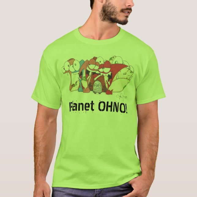 T-shirt Planeta OHNO! T (Frente)