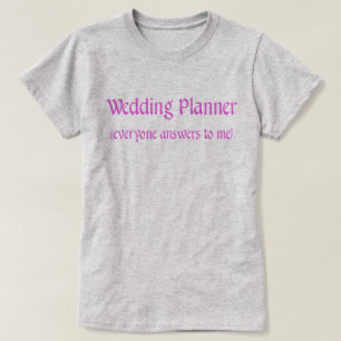 T-shirt Planner de Casamento