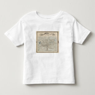 T-shirt Plano de Des Moines, o Condado de Polk, Iowa
