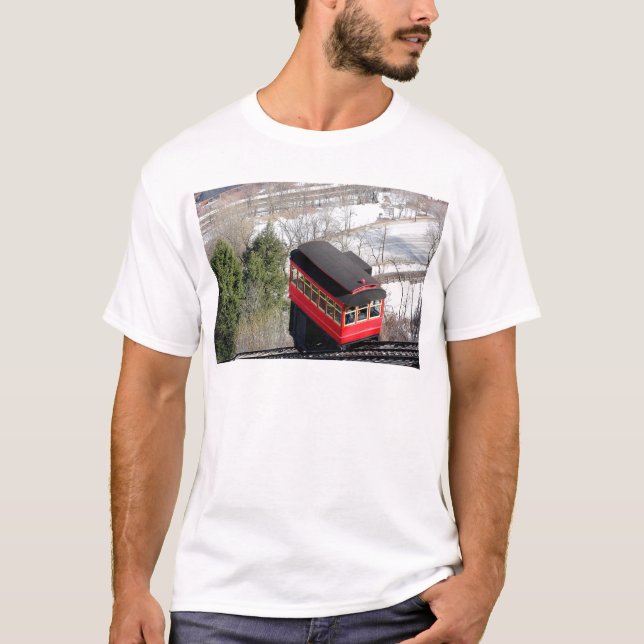 T-shirt Plano do declive de Pittsburgh (Frente)