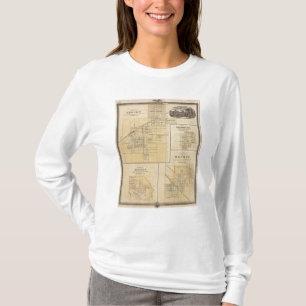 T-shirt Planos de Newton, cidade da pradaria