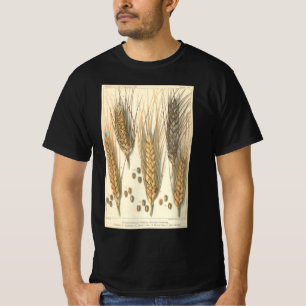 T-shirt Planta de Trigo Resistente à Seca, Agricultura Vin