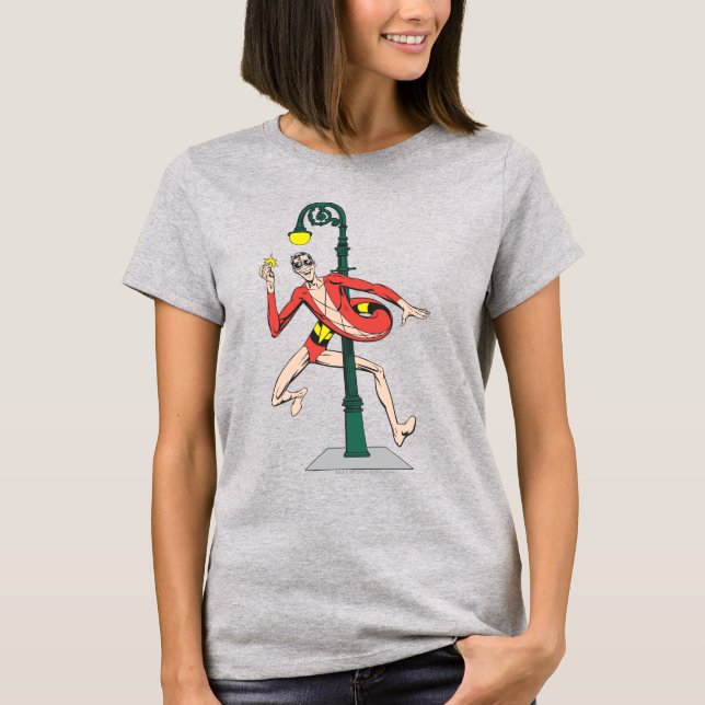 T-shirt Plastic Man Wraps Streetlight (Frente)