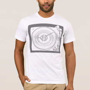 T-shirt plataforma giratória