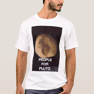 T-shirt pluto, PESSOAS PARA PLUTO