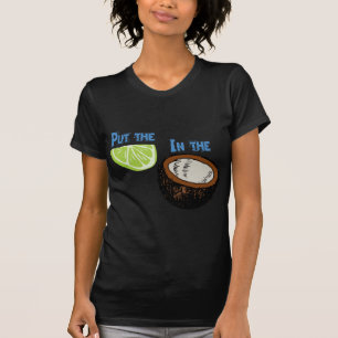 T-shirt Pnha o limão no coco!