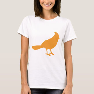 T-shirt Pnha um pássaro sobre ele (a laranja)
