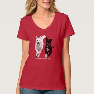 T-shirt PNP vertiginoso e parte dianteira uma da