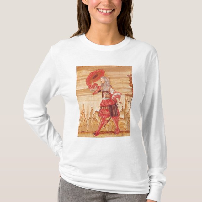 T-shirt Pocquelin no papel de Mascarille (Frente)