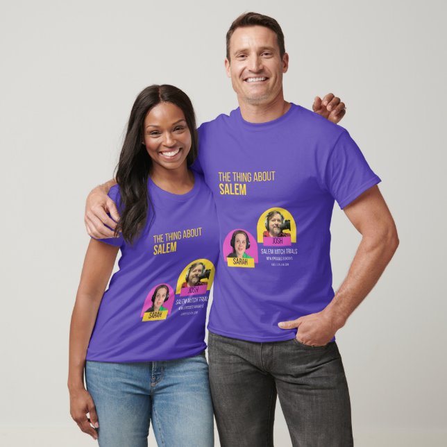T-Shirt Podcast Sobre Salem (Unissex)