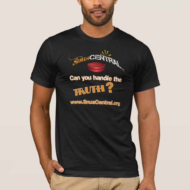 T-shirt Pode você segurar a VERDADE? (Frente)