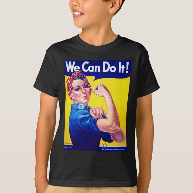 T-shirt Podemos Rosie, Rosie. (Frente)