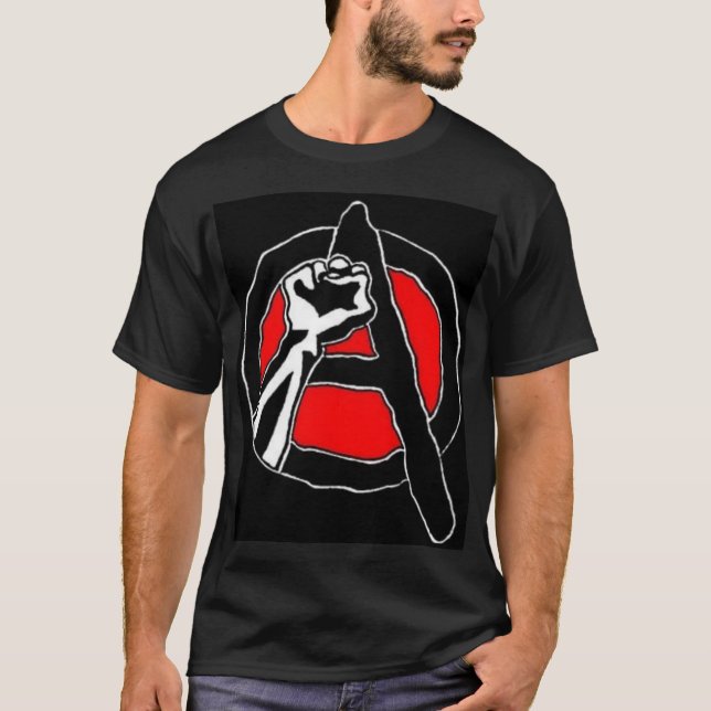 T-shirt PODER ÀS PESSOAS NÃO OS POLÍTICOS (preto) (Frente)