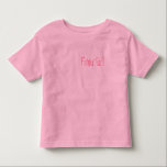 T-shirt Poder das Flores: Garota Flor Toddler<br><div class="desc">Um chá especial para aquela adorável menina das flores!</div>