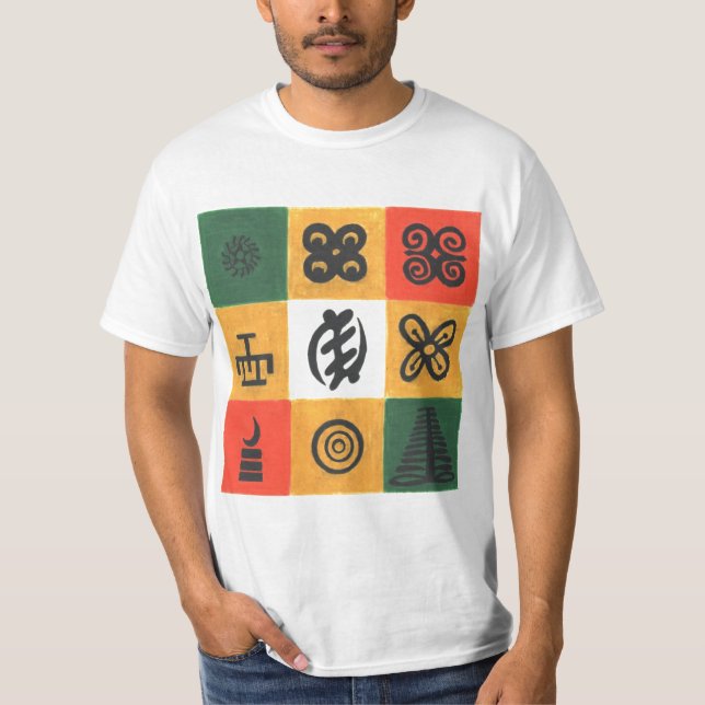 T-shirt Poder de Adinkra da transformação (Frente)