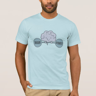T-shirt Poder de cérebro