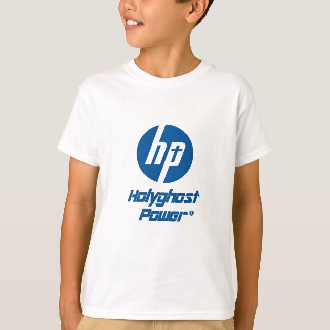 T-shirt Poder de Holyghost: Paródia de HP (Frente)