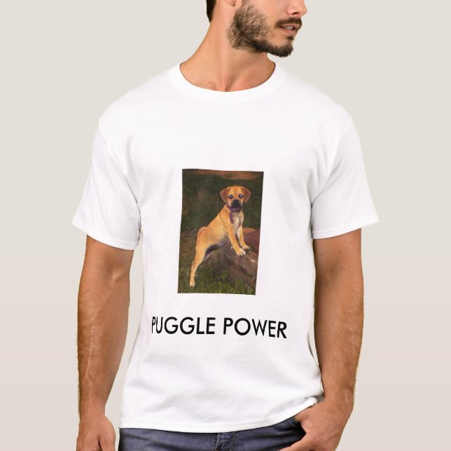 T-SHIRT PODER DE PUGGLE (Frente)