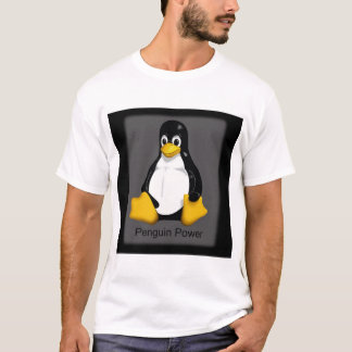 T-shirt Poder do pinguim