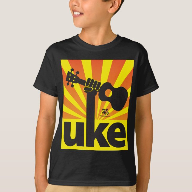 T-shirt Poder do Ukulele (Frente)