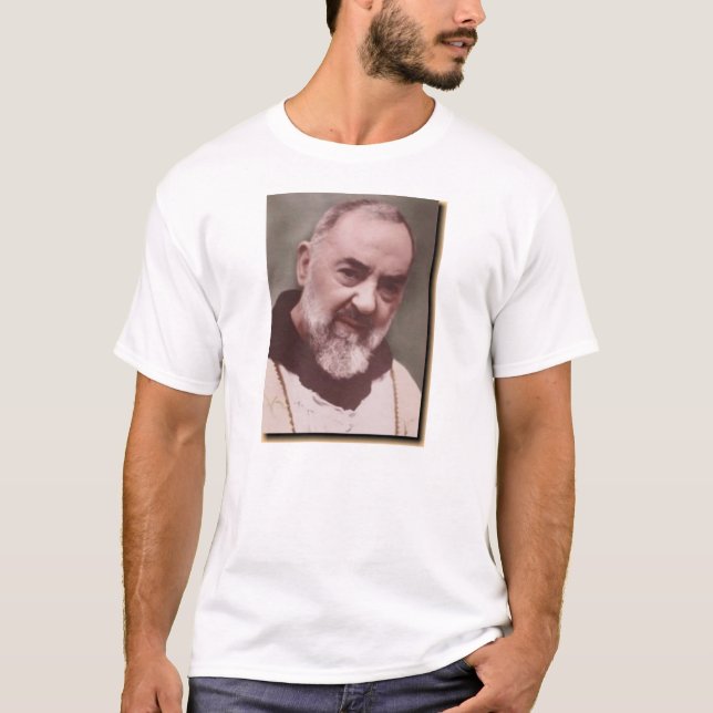 T-shirt podre pio (Frente)