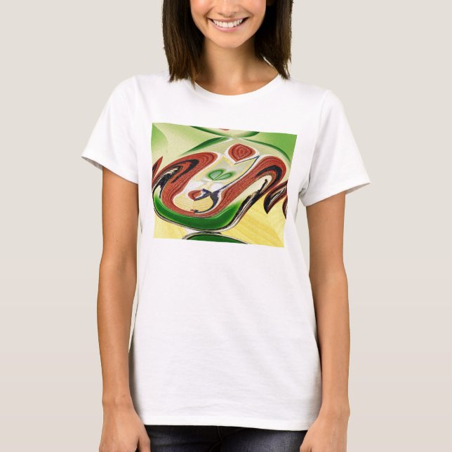 T-shirt Poeira a pó (Frente)