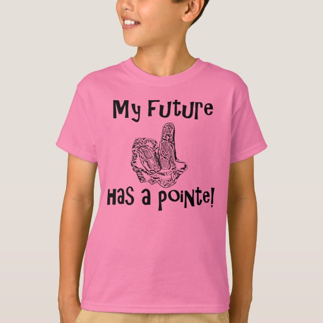 T-shirt Pointe futuro (Frente)