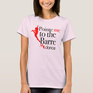 T-shirt Pointe MIM à barra por MIM dança