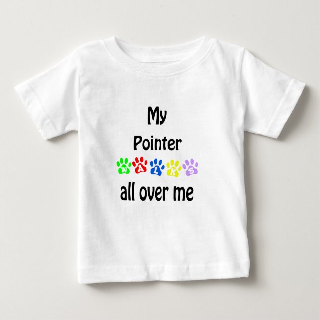 T-shirt Pointer Walks Design (Frente)