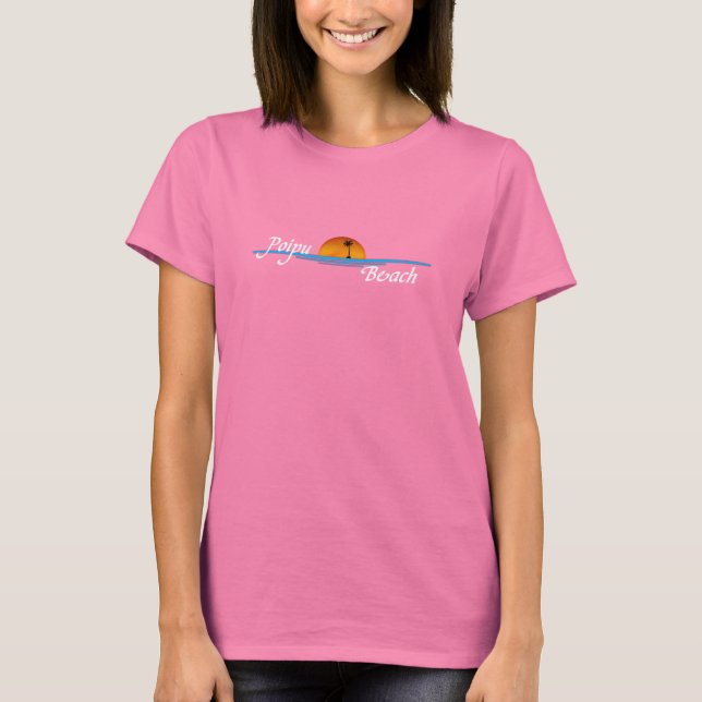 T-shirt Poipu Beach Sunset Shirt (Frente)