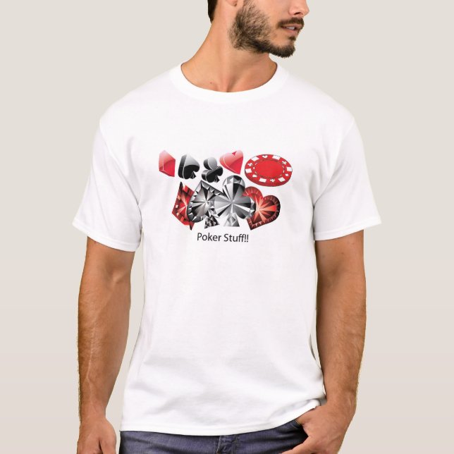 T-shirt Poker heart (Frente)