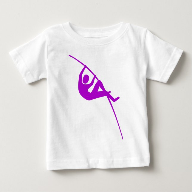 T-shirt Pole Vaulting - Roxo (Frente)