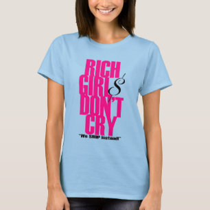 T-shirt POLI$HED - "t-shirt das MENINAS RICAS"