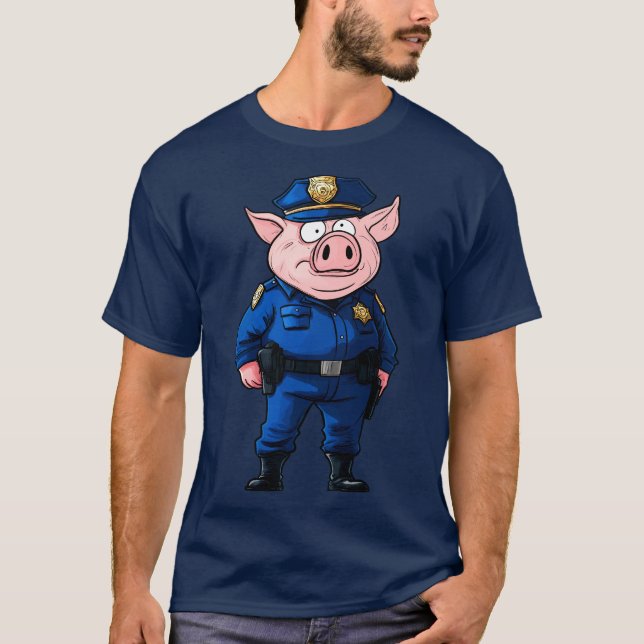 T-Shirt Policial (Frente)