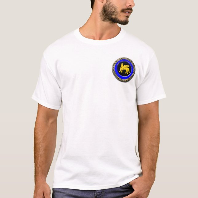 T-shirt Policiamento em Iraque (Frente)