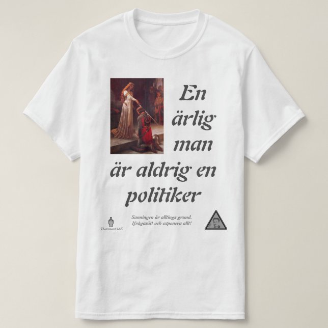 T-shirt — Politiker (Frente do Design)