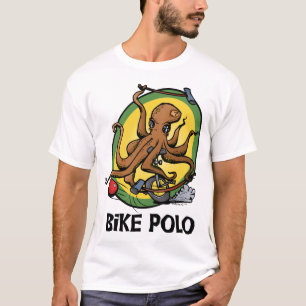 T-shirt Pólo da bicicleta