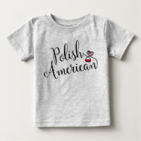 Polonês Americano Entwined Heart Tee