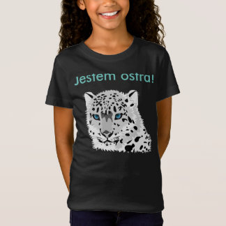 T-shirt polonês "Biały Lampart "