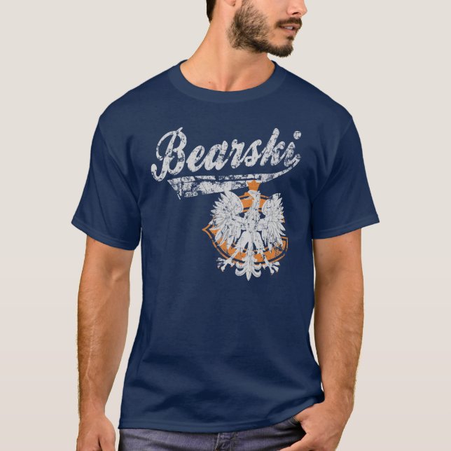 T-shirt Polonês de Bearski Chicago (Frente)