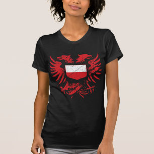 T-shirt Polônia Grunged